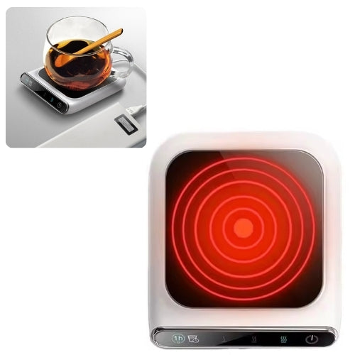 Incalzitor electric smart pentru cana cafea, ceai si alte bauturi, Zola®, alimentare USB, reglare temperatura, alimentare 5V, putere 10W, 13.5 x 11.8 x 2 cm, alb Incalzitor electric smart pentru cana cafea, ceai si alte bauturi, Zola®, alimentare USB, reglare temperatura, alimentare 5V, putere 10W, 13.5 x 11.8 x 2 cm, alb